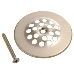 Brass Craft 828-886 Shower Drain Strainer Cover, Polished Brass