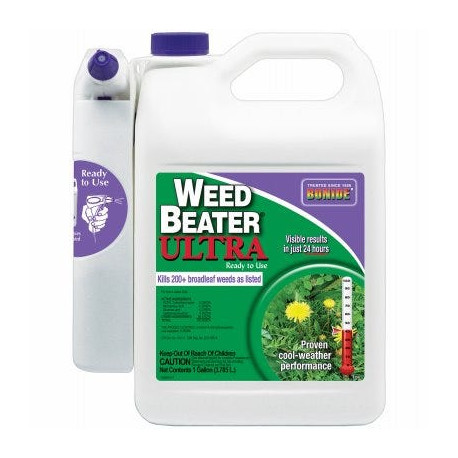 Bonide Products Inc 3082 Weed Beater Ultra, Weed Killer, Ready-to-Use w/ Power Sprayer, 1 Gal.