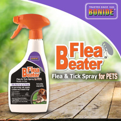 Bonide Products Inc 42 Flea Beater, Flea & Tick Spray for Pets, Ready-to-Use, 1 Pint