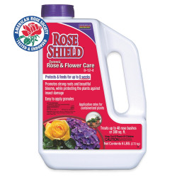 Bonide Products Inc 946 Rose Shield, Systemic Rose & Flower Care, 8-12-4 Formula, Granules, 6 Lbs.
