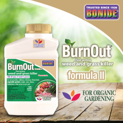 Bonide Products Inc 7468 BurnOut, Formula II, Weed & Grass Killer, Concentrate, 16 oz.