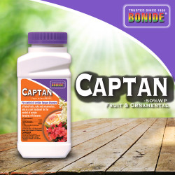 Bonide Products Inc 171 Captan Fungicide, Fruit & Flower, Concentrate, 8 oz.