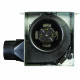 Broan NuTone AE80K Flex Ventilation Fan With Cleancover Grille, 80 CFM, 0.8 Sones