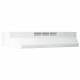 Broan NuTone 413001 Range Hood, White Non-Ducted, 30-In.