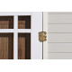 Hampton-Wright Products V22 2-3/4" Self-Closing Hinges for Standard Screen Doors, 2/Pk