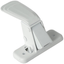 Hampton-Wright Products V444ISWH Heavy Duty Inside Latch for Screen & Storm Door, White