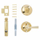 Hampton-Wright Products V2200 Mortise Screen Door Latch Set for Out-Swinging Metal & Wood Doors