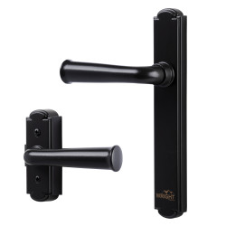 Hampton-Wright Products VWA214SB Washburn Surface Mount Latch for Out Swinging Metal & Wood Doors, Seville Bronze