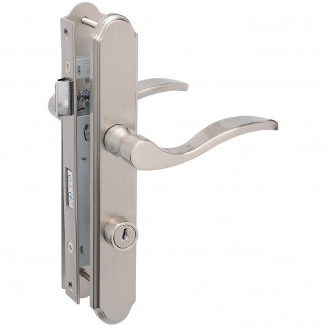 Hampton-Wright Products VMT115 Serenade Mortise Keyed Lever Mount Latch with Deadbolt