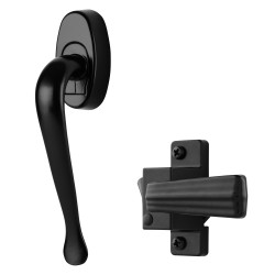 Hampton-Wright Products VIL333 Villa Pull Lever for Out-Swinging Wood & Metal Storm Doors