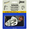 Johnson Hardware 2338PPK2 Universal Sliding Door Hanger Set, 3/4" Wheel x 3/8" Offset