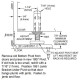 Johnson Hardware 1817PPK3 Universal Bi-Fold Bottom Pivot Kit, 2.5" Jamb