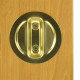 Johnson Hardware 21-3PPK2 Pocket Door Dummy Pull Set, Bright Brass