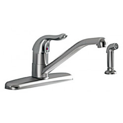 American Standard 9316001.002 Jocelyn 1-Handle Kitchen Faucet w/Separate Side Spray, Chrome