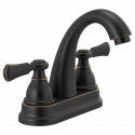 Delta Faucet Co P2565LF-OB Elmhurst 2-Handle Bathroom Faucet, Centerset, Oil Rubbed Bronze