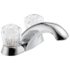 Delta Faucet Co 2522-LF Two Handle Centerset Bathroom Faucet In Chrome