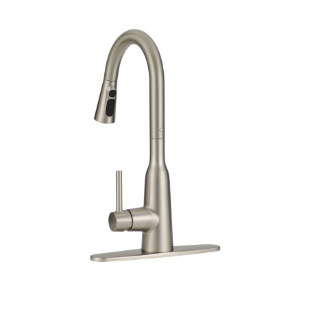 Moen Inc 87272EVSRS Zyla Smart Kitchen Faucet, One-Handle Pulldown, Spot Resist Stainless