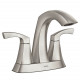 Moen Inc 84506 Series, Lindor, Two-Handle High Arc 4" Centerset Bathroom Faucet