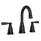 Moen Inc 84947 Series, Banbury, Two-Handle High Arc Widespread Bathroom Faucet
