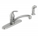 Moen Inc 87604 Series, Adler, One-Handle Kitchen Faucet w/ Side Spray