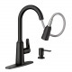 Moen Inc 87028 Series, Edwyn, One-Handle High Arc Pulldown Kitchen Faucet w/ Soap Dispenser