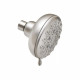 Moen Inc 23045SRN Banbury, 5-Function, 4" Dia. Spray Head Wallmount Showerhead, Spot-Resistant Brushed Nickel