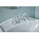 Moen Inc 84603 Adler, Two-Handle Bathroom Faucet, Chrome