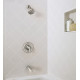Moen Inc 82876SRN Tiffin, Posi-Temp Single-Handle Tub/Shower Kit, Spot Resist Brushed Nickel