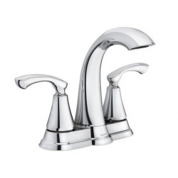 Moen Inc WS84876 Tiffin, Chrome Two-Handle High Arc 4" Centerset Bathroom Faucet