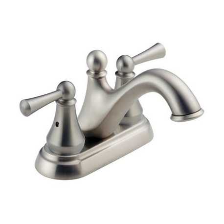 Delta Faucet Co 25999LF-SS Haywood Lavatory Faucet, 2-Handle, Stainless Finish