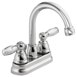 Delta Faucet Co P299685LF Bathroom Faucet, Hi Arc, Swivel Spout, Chrome Finish, 2-Lever Handles