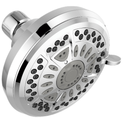 Delta Faucet Co 75641 6-Spray Shower Head, Fixed Mount, Chrome