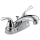 Delta Faucet Co B2515LF-PPU-ECO Foundations Centerset Lavatory Faucet, 2-Handle, Chrome