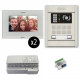 Alpha Communication VKG2-A7/AF G2+ Series Video-Intercom Kit- Flush