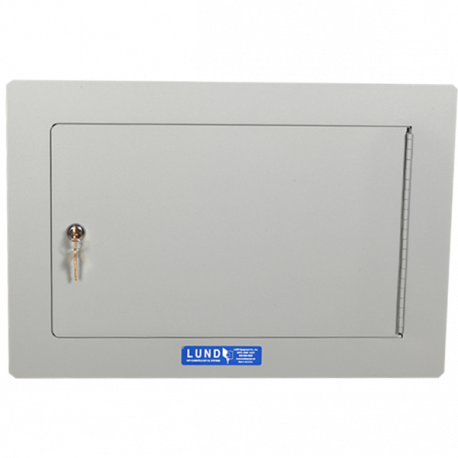 Lund 130 Recess-in Wall Cabinet without Key System