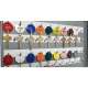 Lund 508-AC Plastic Security Key Tags for Master File Keys,Shape-Octagonal