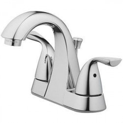 Homewerks Wordwide 239951 Lavotory Faucet With Pop-Up, 2 Lever Handle, Chrome Finish