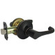 Taiwan Fu Hsing Industrial Co LYPX703B Reversible Milano Passage Lever Lockset, Aged Bronze