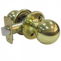 Taiwan Fu Hsing Industrial Co T3730B Ball Passage Knob Set, Polished Brass