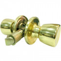 Taiwan Fu Hsing Industrial Co TS730B-MH Tulip-Style Knob Mobile Home Passage Lockset, Polished Brass
