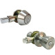 Taiwan Fu Hsing Industrial Co BS6L1B-MH KA2 Tulip Mobile Home Combination Lockset, Stainless Steel