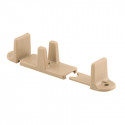 Prime Line N 7316 Sliding Closet Door Floor Guide, 1 In. Adjustable, 2-Pk.