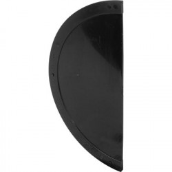 Prime Line A 141 Sliding Door Screen Shield, Black Plastic