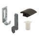 Prime Line A 236 Sliding Screen Door Strike, Guide and Adjustment Kit