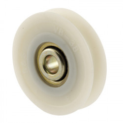 Prime Line D 1506 Nylon Roller with Ball Bearing Replacement, 1-1/2 In., 2-Pk.