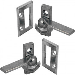 Prime Line F 2613 Sliding Window Cam Lock, Zinc Diecast Metal, 2-Pk.
