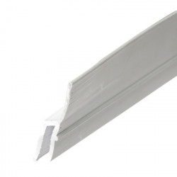 Prime Line PL 15967 Window Frame, White Vinyl, 3/32 x 1 x 72 In.