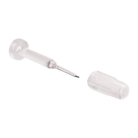 Prime Line PL 7983 Window Grid Retainer, Clear Plastic, 1-1/8 In., 6-Pk.