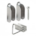 Prime Line L 5770 Window Screen Hanger and Latch, Mill Finish