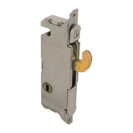 Prime Line E 2013 Mortise Lock, 3-11/16 In. Hole Centers, Vertical Keyway Position, Steel Construction